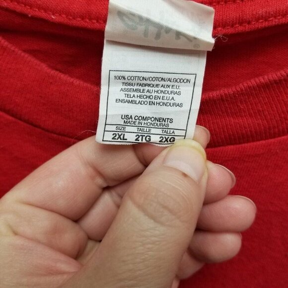 One Deep Clothing Shaka Active Michael Jordan Red Shirt - Picture 5 of 10